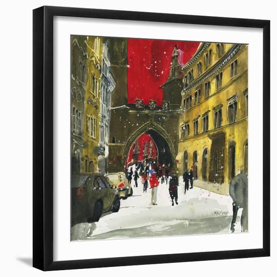 Spanning the Centuries, Prague-Susan Brown-Framed Giclee Print