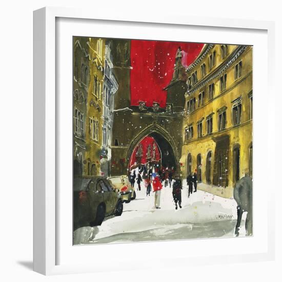 Spanning the Centuries, Prague-Susan Brown-Framed Giclee Print