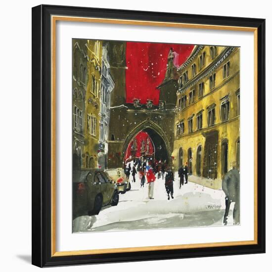 Spanning the Centuries, Prague-Susan Brown-Framed Giclee Print