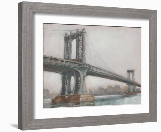 Spanning the East River II-null-Framed Art Print