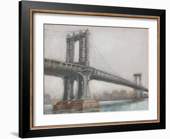 Spanning the East River II-null-Framed Art Print