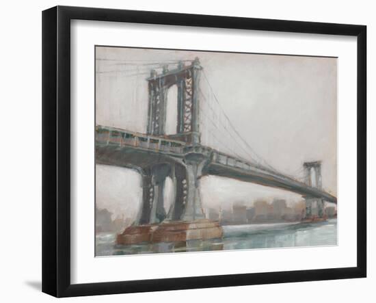 Spanning the East River II-null-Framed Art Print