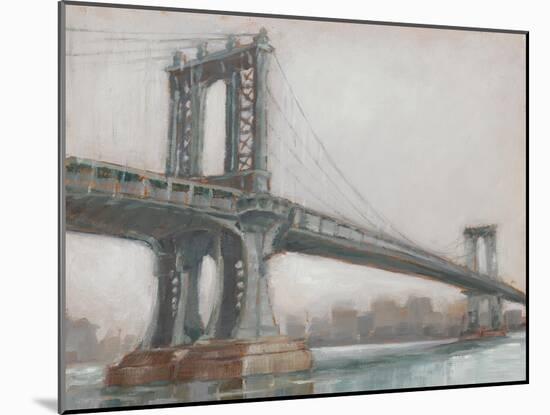 Spanning the East River II-null-Mounted Art Print