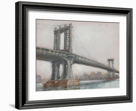 Spanning the East River II-null-Framed Art Print