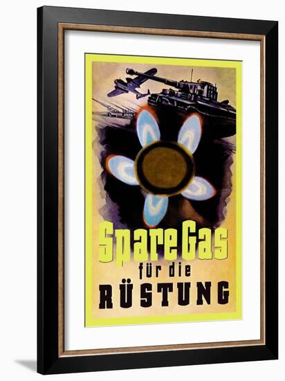 Spare Gas-null-Framed Art Print