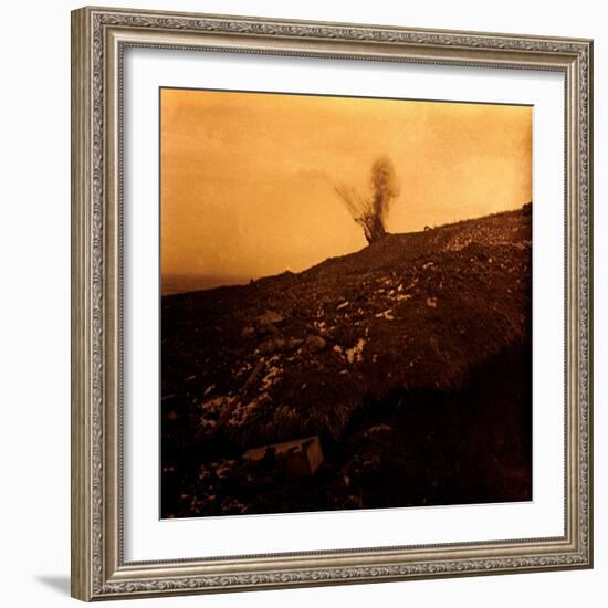 Sparges, Explosion of a German Torpedo, First World War (Stereoscopic Glass Plate)-Anonymous Anonymous-Framed Giclee Print