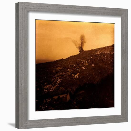 Sparges, Explosion of a German Torpedo, First World War (Stereoscopic Glass Plate)-Anonymous Anonymous-Framed Giclee Print