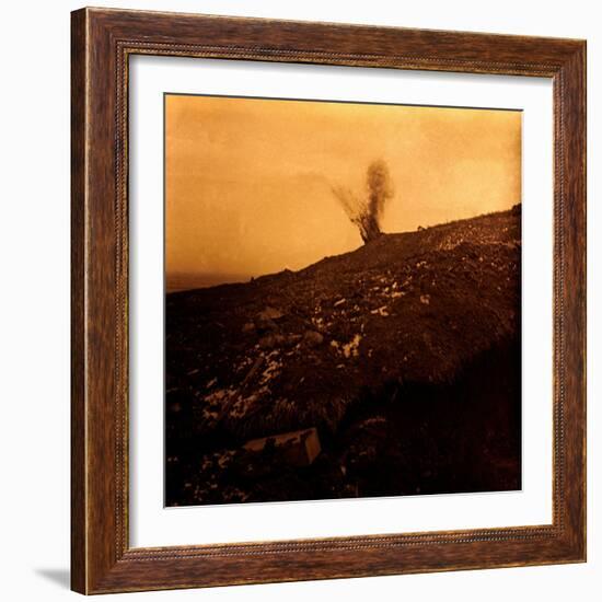 Sparges, Explosion of a German Torpedo, First World War (Stereoscopic Glass Plate)-Anonymous Anonymous-Framed Giclee Print