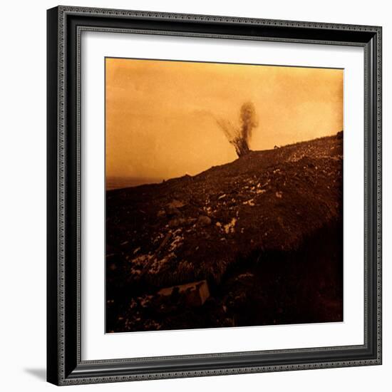 Sparges, Explosion of a German Torpedo, First World War (Stereoscopic Glass Plate)-Anonymous Anonymous-Framed Giclee Print