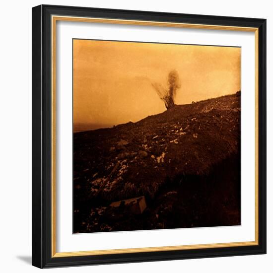 Sparges, Explosion of a German Torpedo, First World War (Stereoscopic Glass Plate)-Anonymous Anonymous-Framed Giclee Print