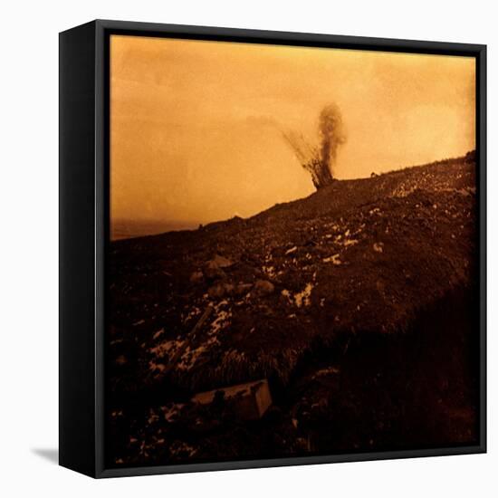 Sparges, Explosion of a German Torpedo, First World War (Stereoscopic Glass Plate)-Anonymous Anonymous-Framed Premier Image Canvas