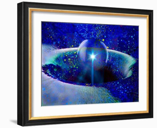 Spark of Awareness-MusicDreamerArt-Framed Giclee Print