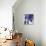 Sparkle Abstract II Blue-Silvia Vassileva-Art Print displayed on a wall