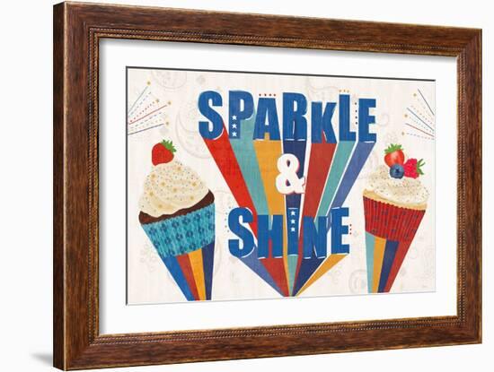 Sparkle and Shine I-Veronique Charron-Framed Art Print