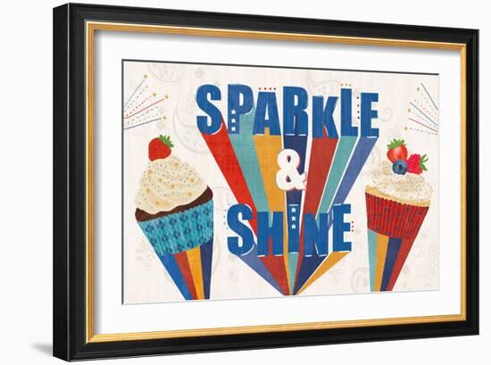 Sparkle and Shine I-Veronique Charron-Framed Art Print