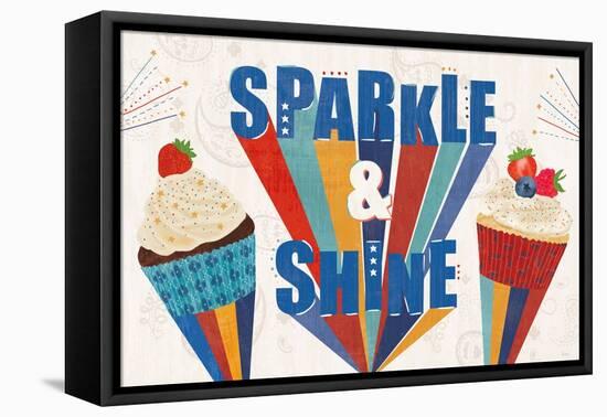 Sparkle and Shine I-Veronique Charron-Framed Stretched Canvas