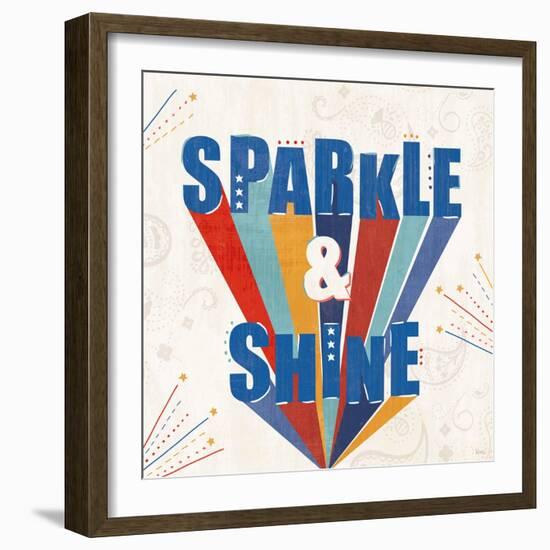 Sparkle and Shine IV-Veronique Charron-Framed Art Print