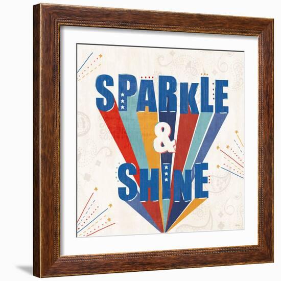 Sparkle and Shine IV-Veronique Charron-Framed Art Print