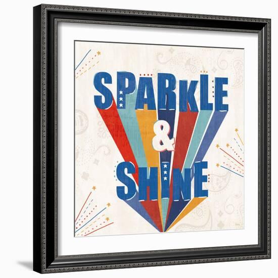 Sparkle and Shine IV-Veronique Charron-Framed Art Print