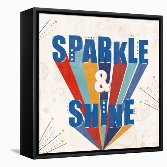 Sparkle and Shine IV-Veronique Charron-Framed Stretched Canvas