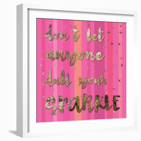 Sparkle Glam Pinks 2-Melody Hogan-Framed Art Print