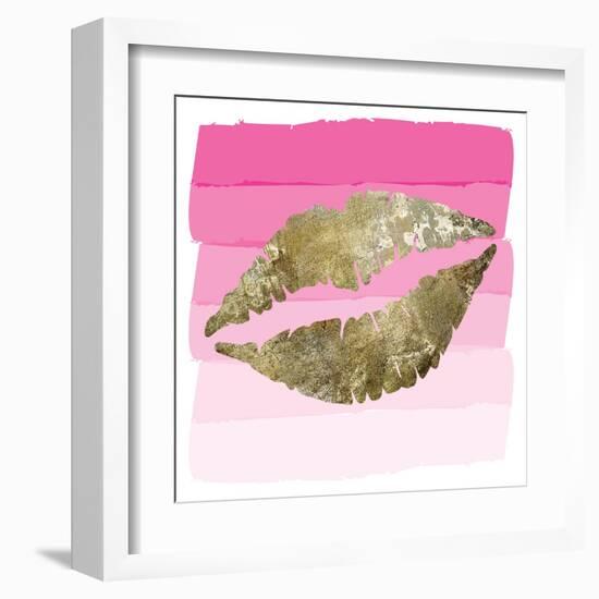 Sparkle Glam Pinks 4-Melody Hogan-Framed Art Print