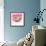 Sparkle Glam Pinks 4-Melody Hogan-Framed Art Print displayed on a wall