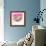 Sparkle Glam Pinks 4-Melody Hogan-Framed Art Print displayed on a wall