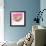 Sparkle Glam Pinks 4-Melody Hogan-Framed Art Print displayed on a wall