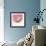 Sparkle Glam Pinks 4-Melody Hogan-Framed Art Print displayed on a wall