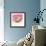 Sparkle Glam Pinks 4-Melody Hogan-Framed Art Print displayed on a wall