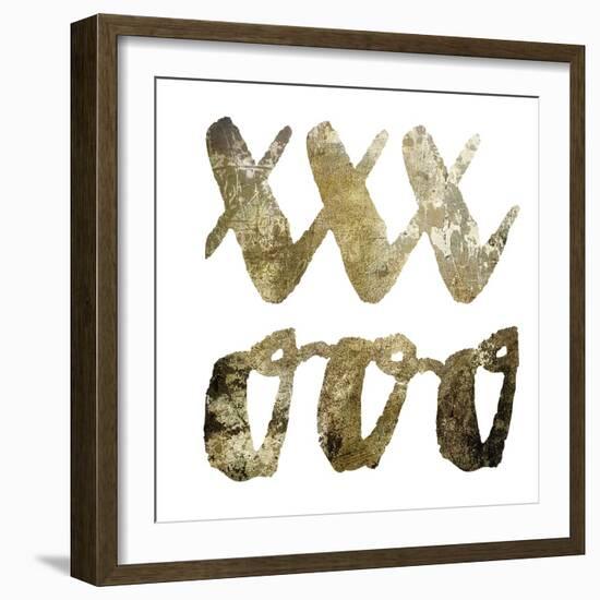 Sparkle Glam XOXO-Melody Hogan-Framed Art Print