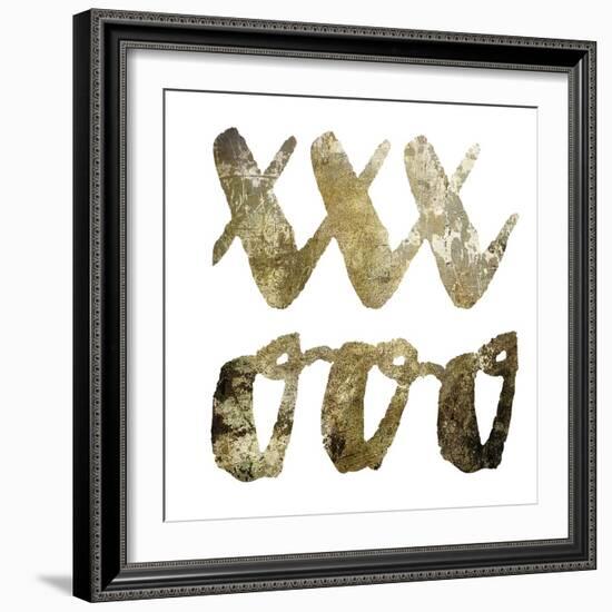 Sparkle Glam XOXO-Melody Hogan-Framed Art Print