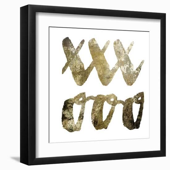 Sparkle Glam XOXO-Melody Hogan-Framed Art Print