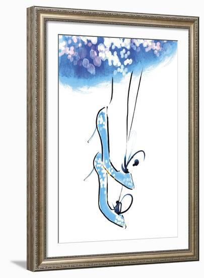 Sparkle Shoes-Johanna Fernihough-Framed Giclee Print