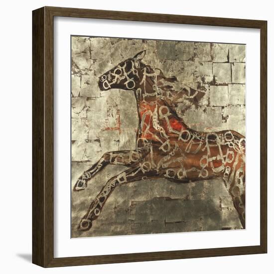 Sparkles And Spurs II-Jodi Maas-Framed Giclee Print