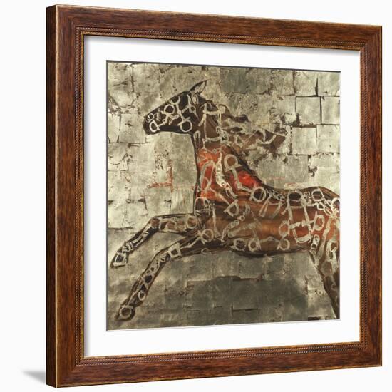 Sparkles And Spurs II-Jodi Maas-Framed Giclee Print