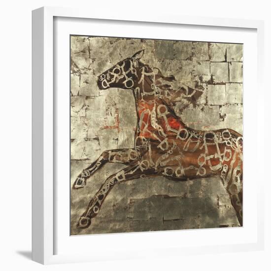 Sparkles And Spurs II-Jodi Maas-Framed Giclee Print