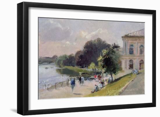 Sparkling Afternoon, Richmond, 1993-Trevor Chamberlain-Framed Giclee Print