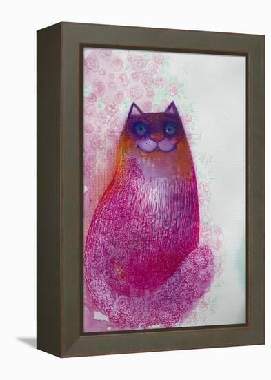 Sparkling Cat2-Oxana Zaika-Framed Premier Image Canvas