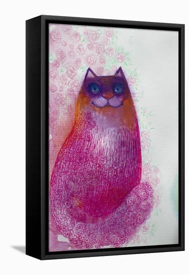 Sparkling Cat2-Oxana Zaika-Framed Premier Image Canvas