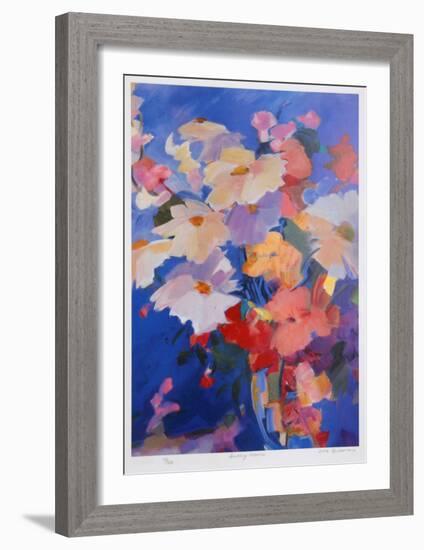 Sparkling Flowers-Zora Buchanan-Framed Collectable Print