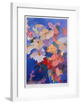 Sparkling Flowers-Zora Buchanan-Framed Collectable Print