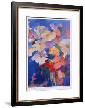 Sparkling Flowers-Zora Buchanan-Framed Collectable Print
