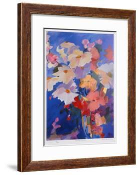 Sparkling Flowers-Zora Buchanan-Framed Collectable Print