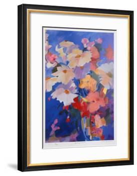 Sparkling Flowers-Zora Buchanan-Framed Collectable Print
