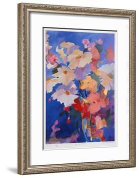 Sparkling Flowers-Zora Buchanan-Framed Collectable Print