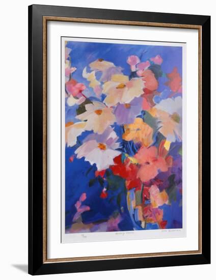 Sparkling Flowers-Zora Buchanan-Framed Collectable Print