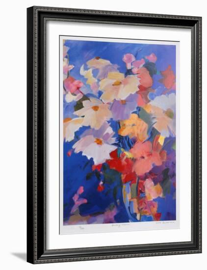 Sparkling Flowers-Zora Buchanan-Framed Collectable Print