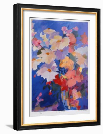 Sparkling Flowers-Zora Buchanan-Framed Collectable Print